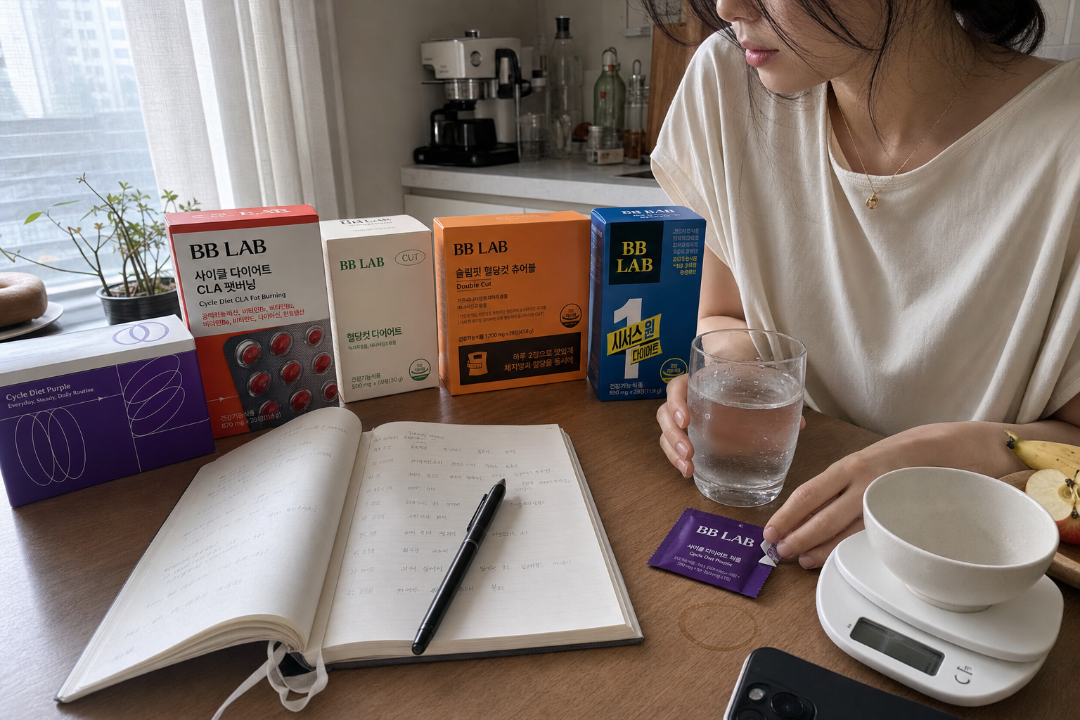 BB LAB Cycle Diet — өглөөний дэглэм (candid)