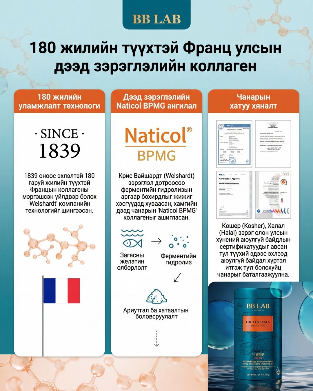 BB LAB Дэ Коллаген Давхар Арчилгаа 3
