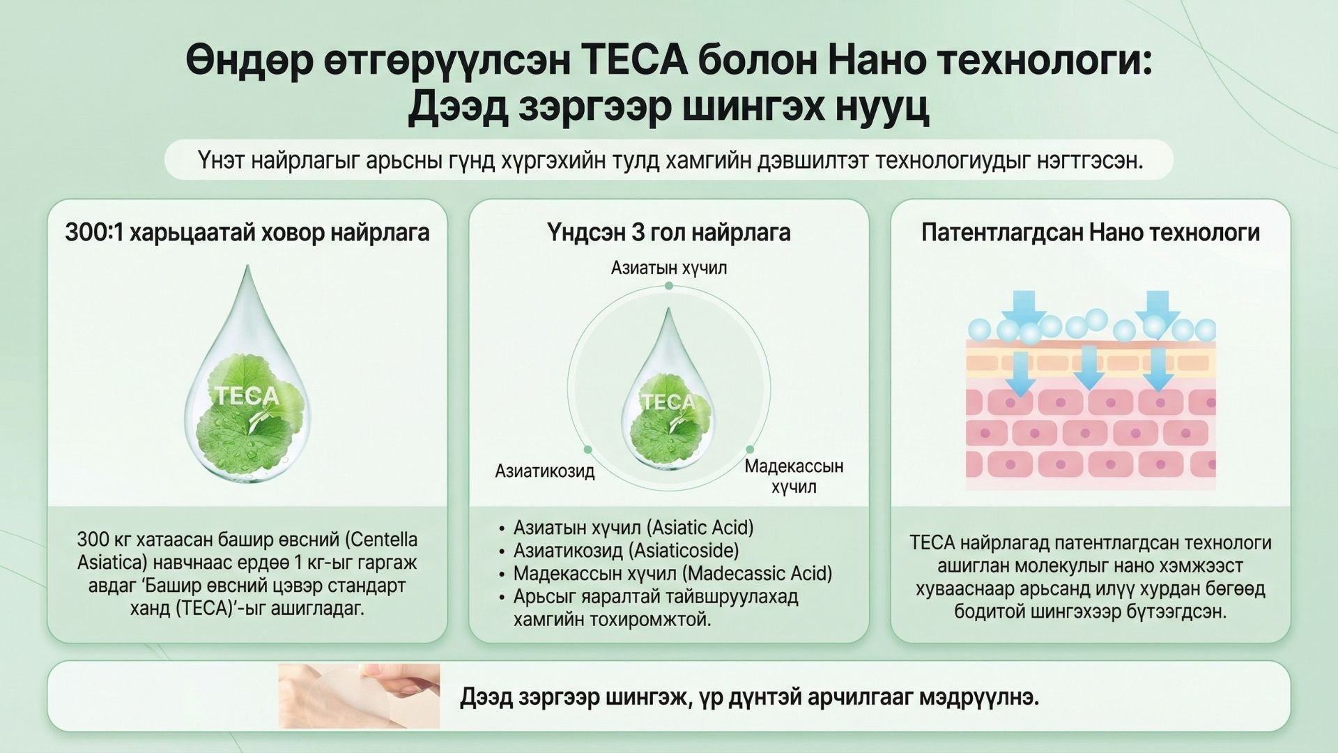 Тэкатэка Тайвшруулах Тонер Пад 3