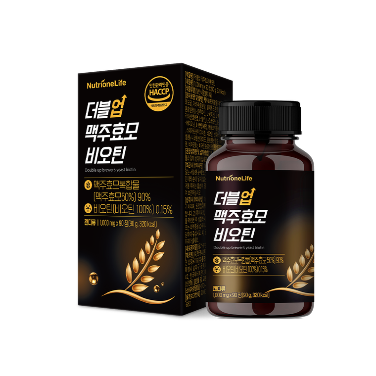 NutrioneLife Давхар нэмэгдсэн шар айрагны хөрөнгө, Биотин 2