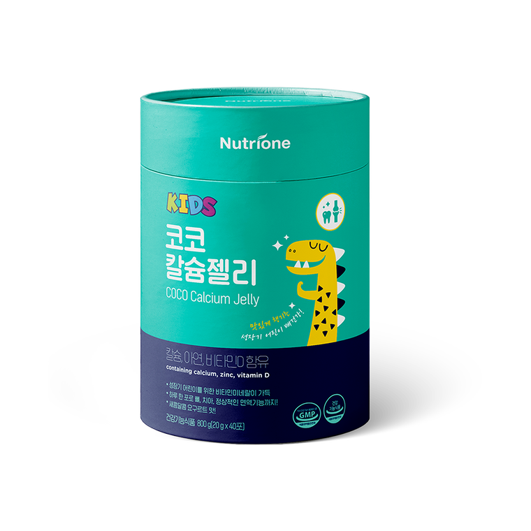 NutrioneLife Коко Кальцийн Желе Өсөлтийн Үеийн Кальцийн Нэмэлт Тэжээл 2