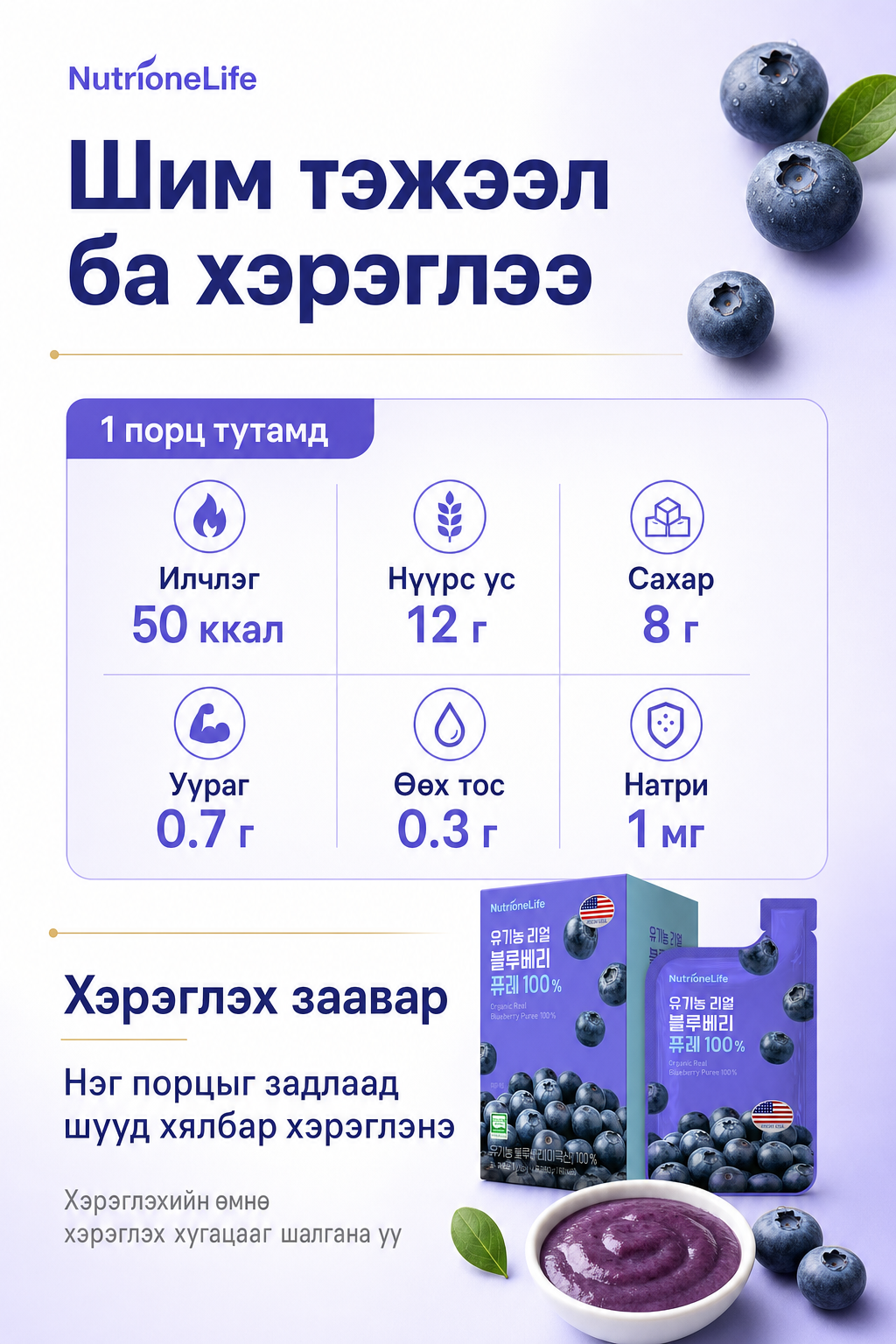 Шим тэжээл ба хэрэглэх заавар