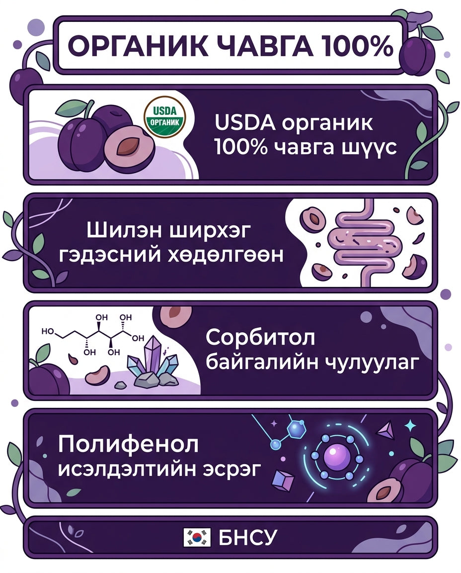 BB LAB Органик чавга 100% 1