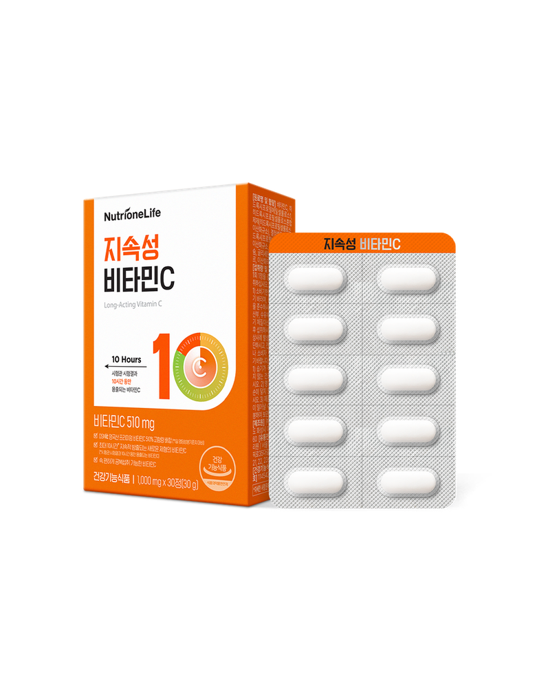 NutrioneLife Удаан үйлчилгээтэй Витамин С