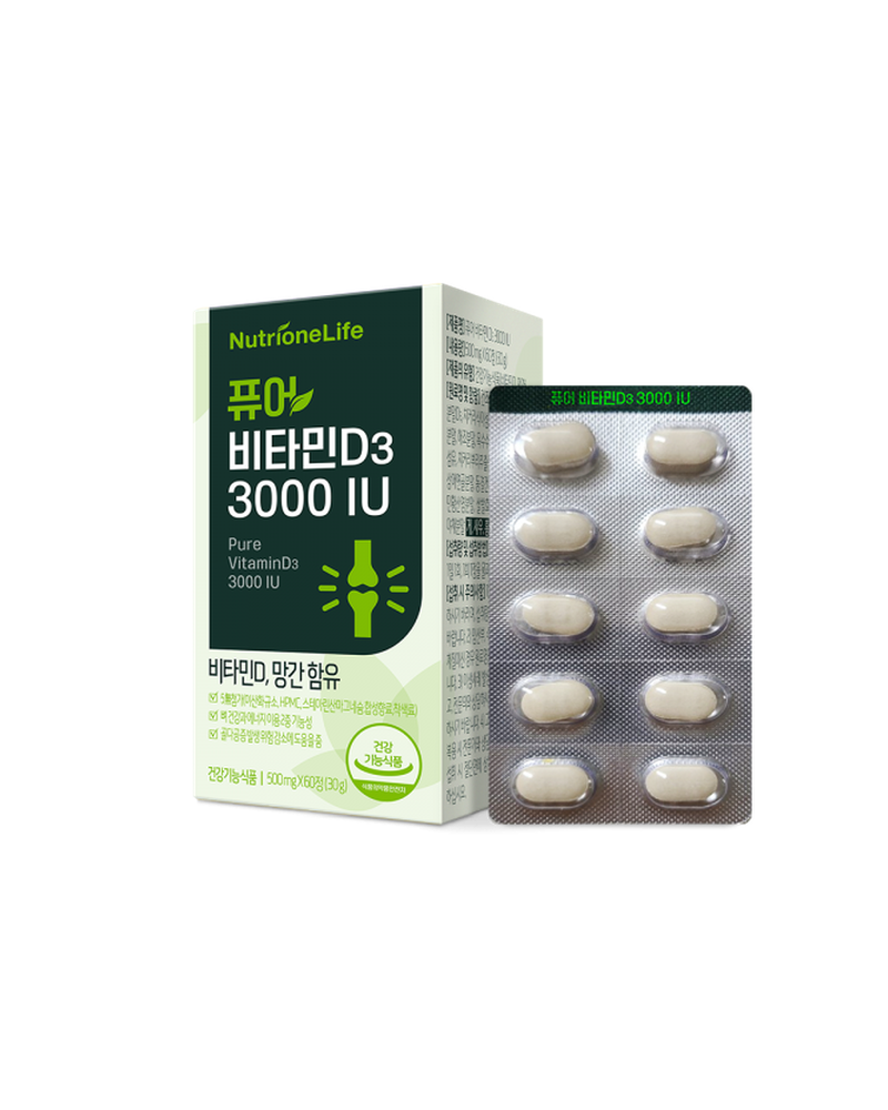 NutrioneLife Цэвэр Витамин D3 3000IU 4