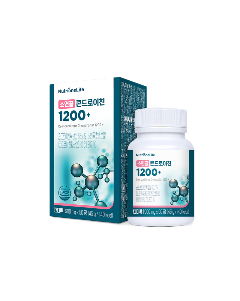 NutrioneLife Үхрийн мөгөөрсний хондроитин 1200+