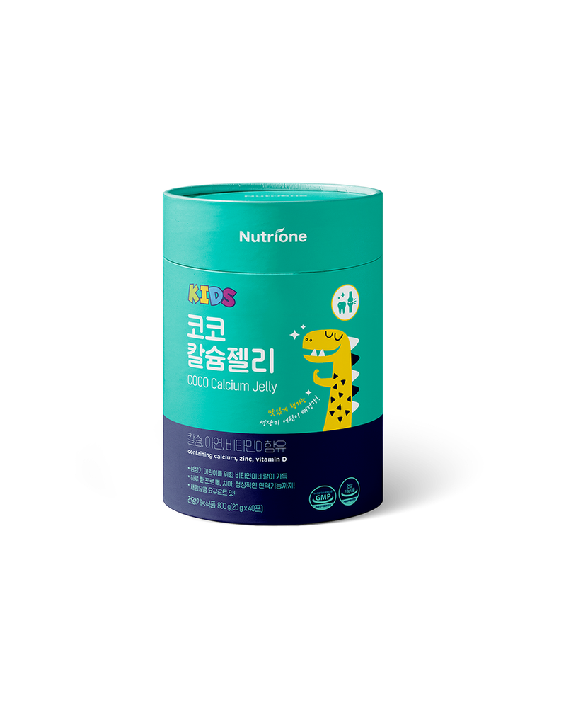 NutrioneLife Коко Кальцийн Желе Өсөлтийн Үеийн Кальцийн Нэмэлт Тэжээл
